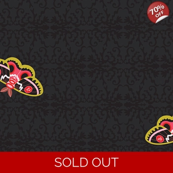 Alison Glass - Art Theory - Rainbow 100 Moth - Night